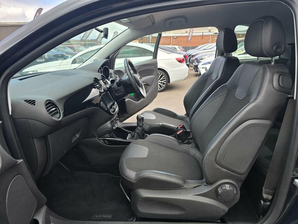 Vauxhall Adam Hatchback 1.2I Ecoflex Energised Euro 6 Ss SH66VYM Black #3