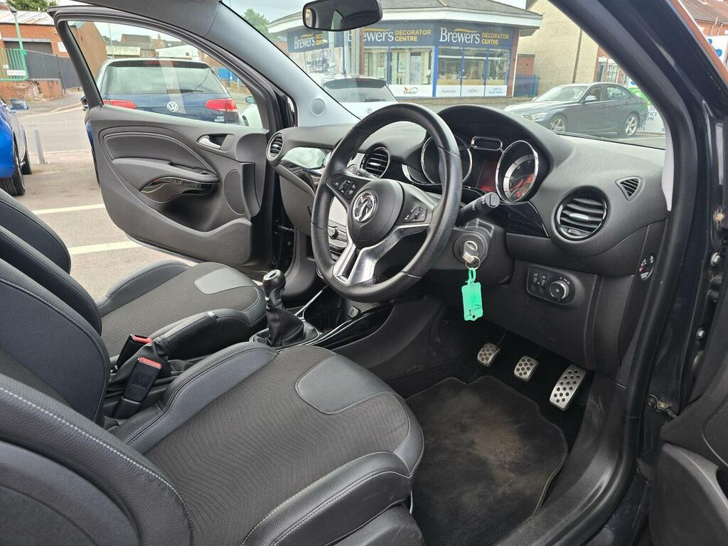 Vauxhall Adam Hatchback 1.2I Ecoflex Energised Euro 6 Ss SH66VYM Black #2