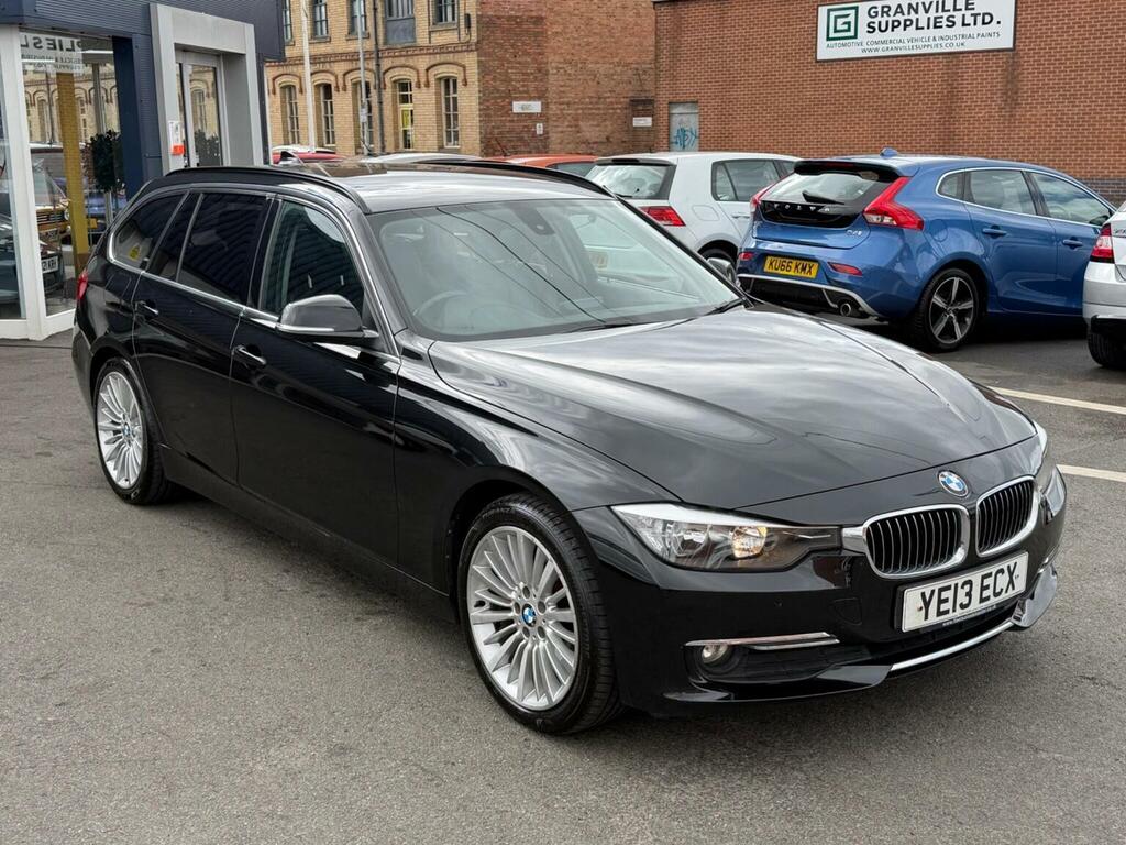 BMW 3 Series Estate 2.0 320D Luxury Touring Euro 5 Ss 2 Black #4