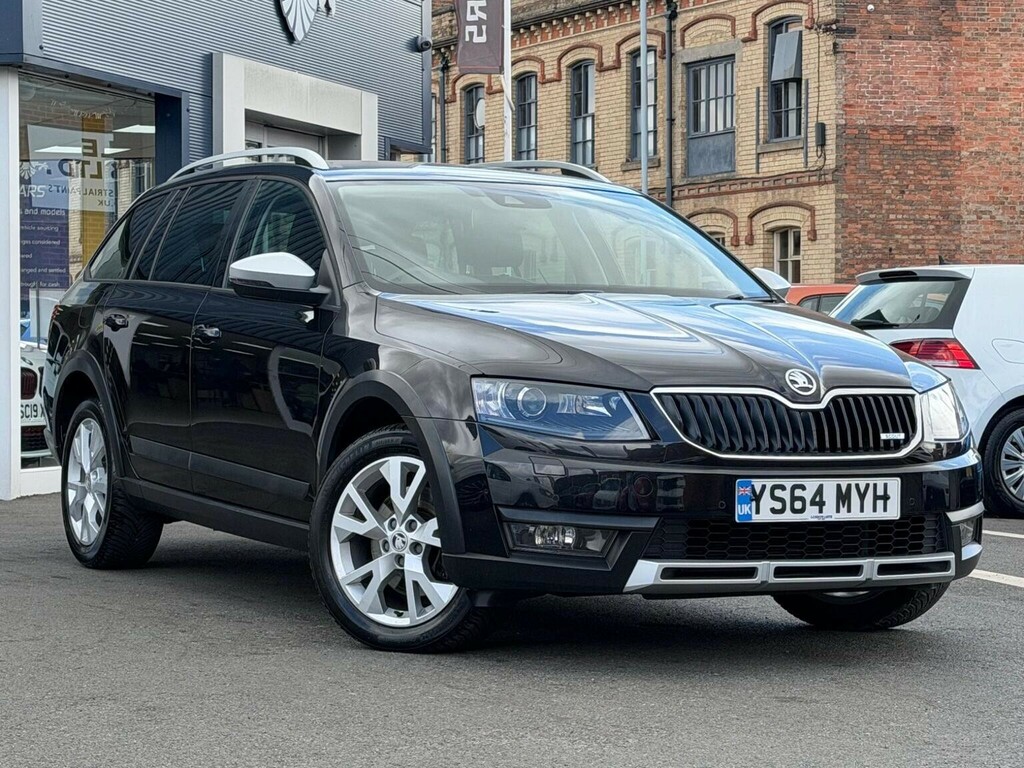 Skoda Octavia Estate 2.0 Tdi Scout Dsg 4Wd Euro 6 Ss 201 Black
