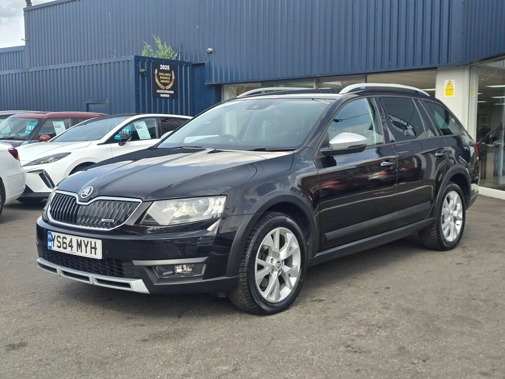 Skoda Octavia Estate 2.0 Tdi Scout Dsg 4Wd Euro 6 Ss 201 Black #6