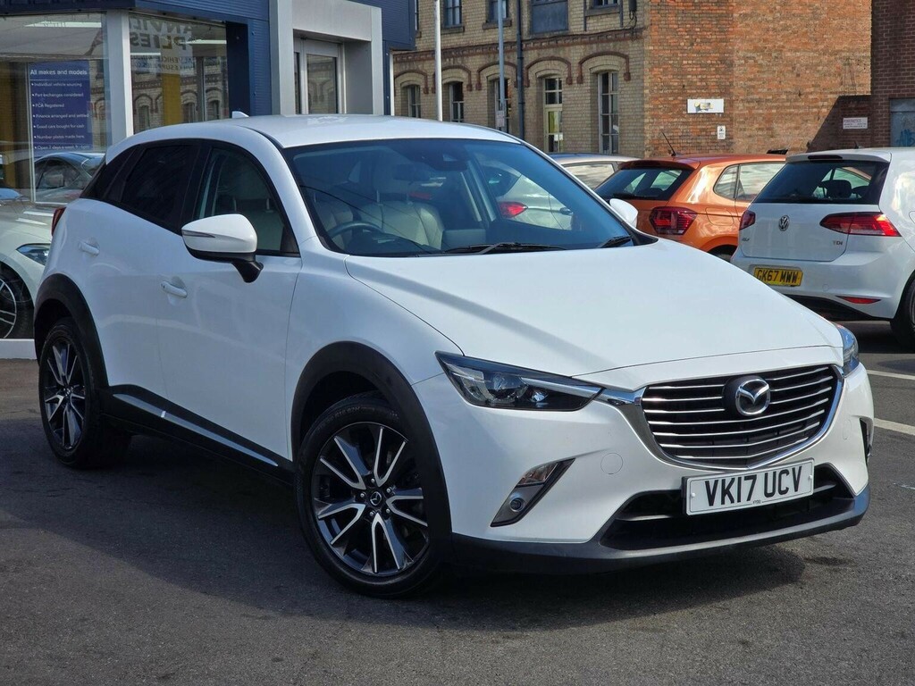 Mazda CX-3 1.5 Skyactiv-d Sport Nav Euro 6 Ss White #4