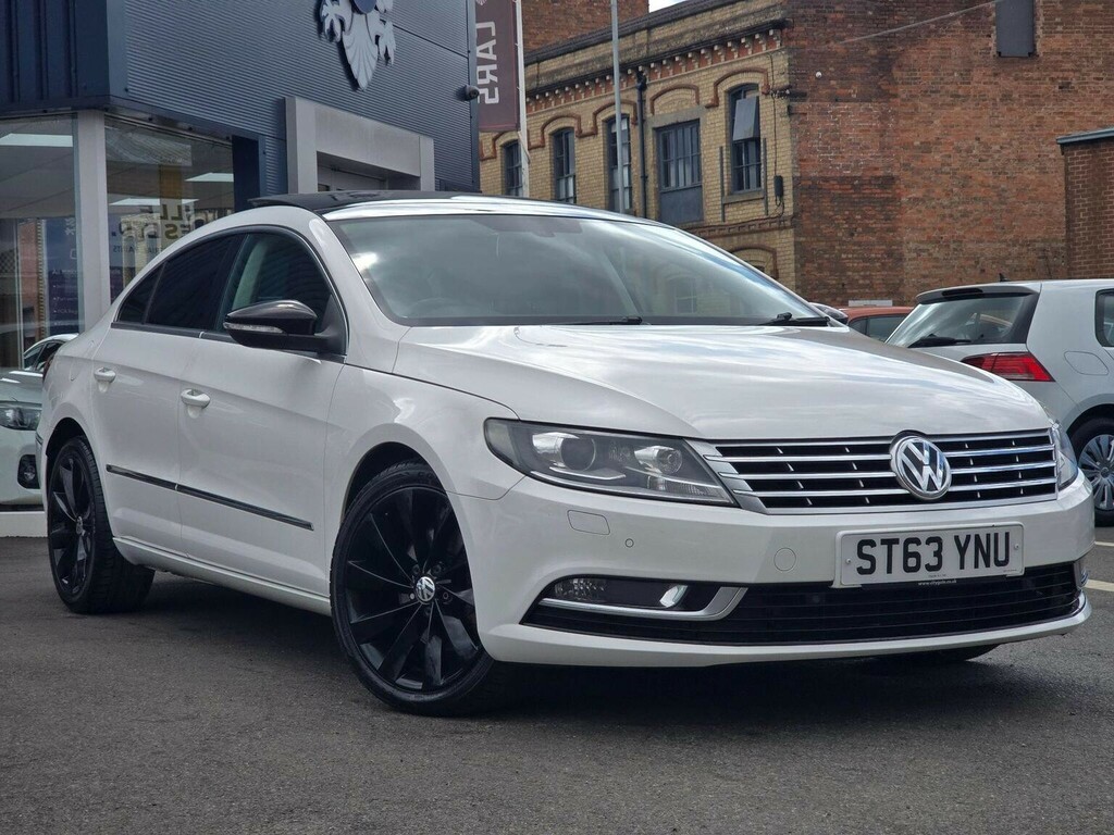Volkswagen CC Saloon 2.0 Tdi Bluemotion Tech Gt Euro 5 Ss White