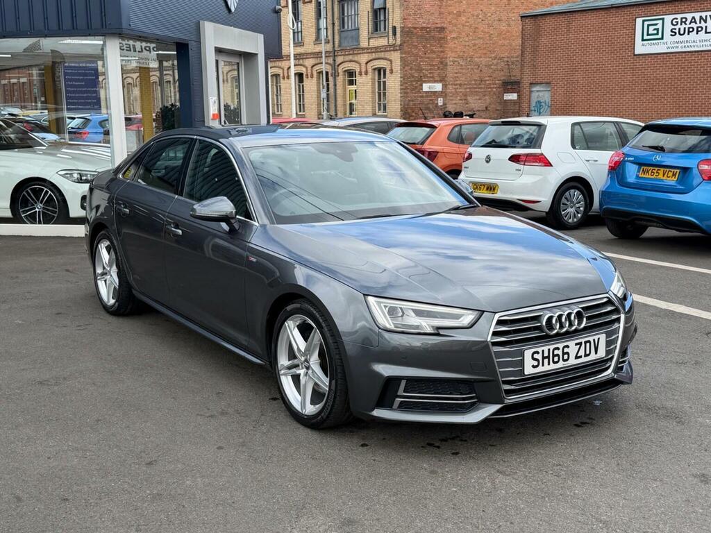Audi A4 Saloon 2.0 Tdi Ultra Sport Euro 6 Ss 2016 Grey #4