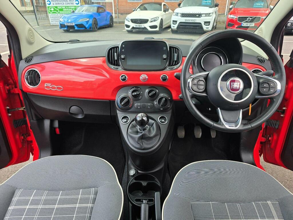 Fiat 500 Hatchback 1.2 Lounge Euro 6 Ss 201868 Pink #2