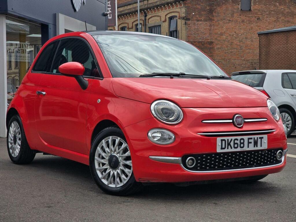 Fiat 500 Hatchback 1.2 Lounge Euro 6 Ss 201868 Pink