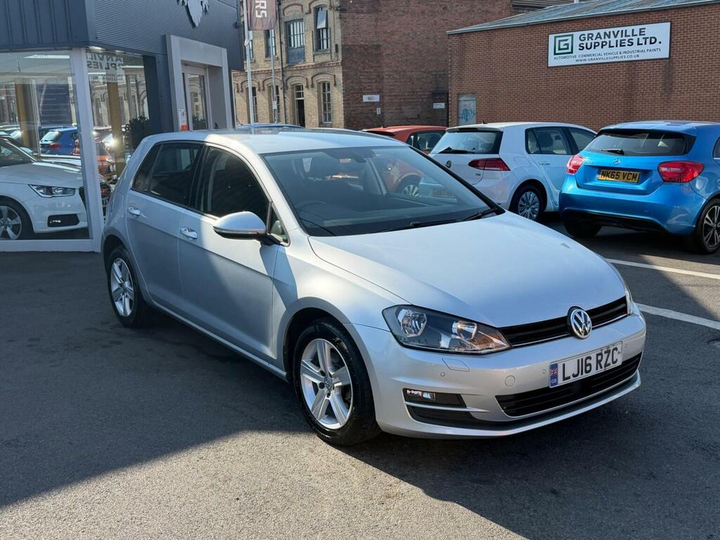 Volkswagen Golf Hatchback 1.6 Tdi Bluemotion Tech Match Edition Eu Silver #4