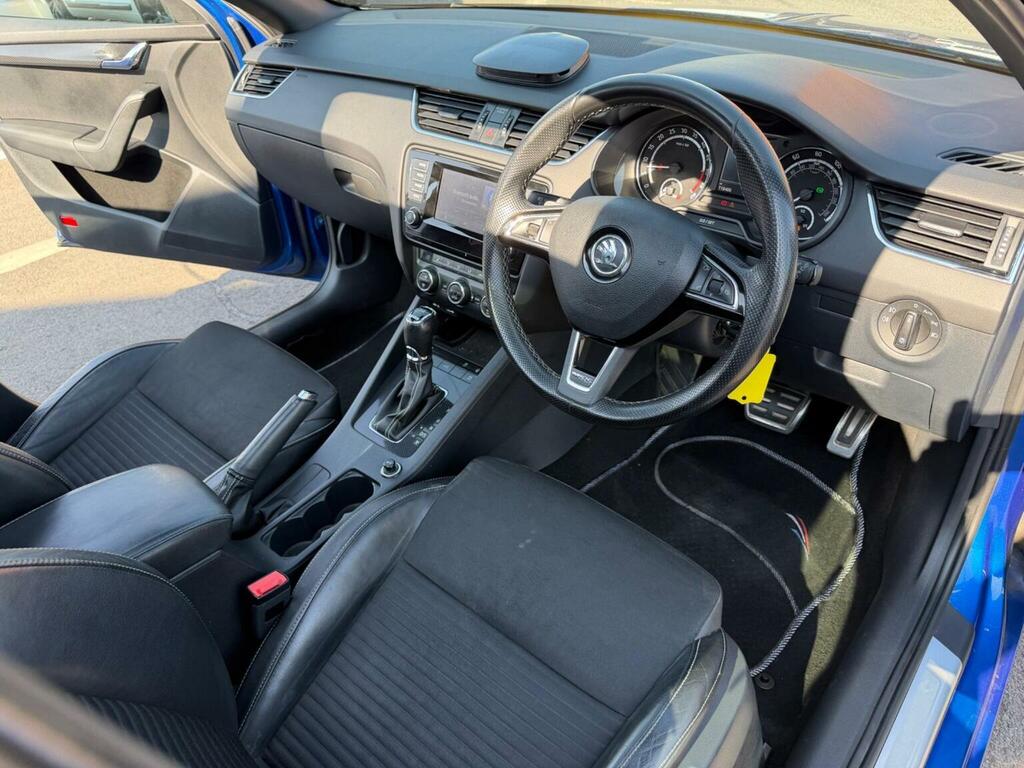 Skoda Octavia Estate 2.0 Tdi Vrs Dsg Euro 5 Ss 201363 Blue #3