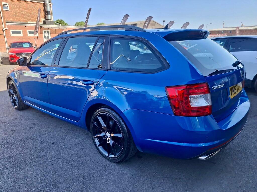 Skoda Octavia 2.0 Tdi Vrs Estate Euro 5 S S Blue #7