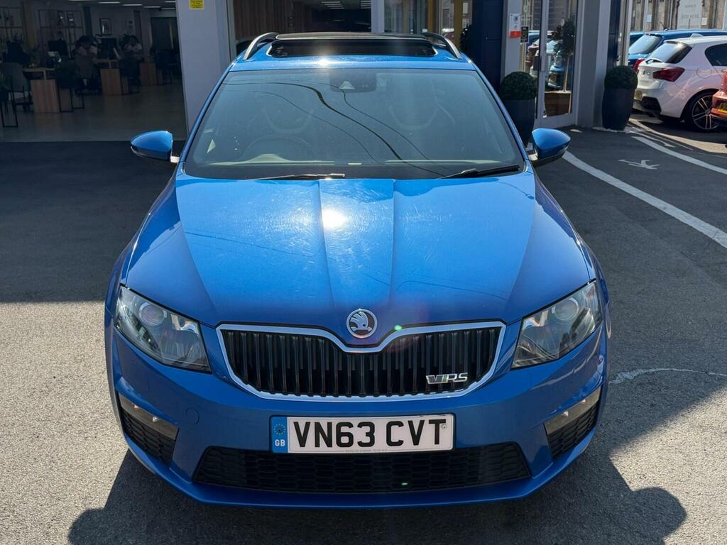 Skoda Octavia Estate 2.0 Tdi Vrs Dsg Euro 5 Ss 201363 Blue #6