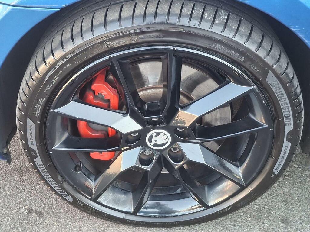 Skoda Octavia 2.0 Tdi Vrs Estate Euro 5 S S Blue #30