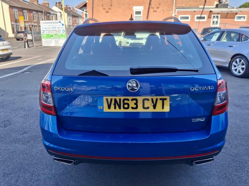 Skoda Octavia 2.0 Tdi Vrs Estate Euro 5 S S Blue #11
