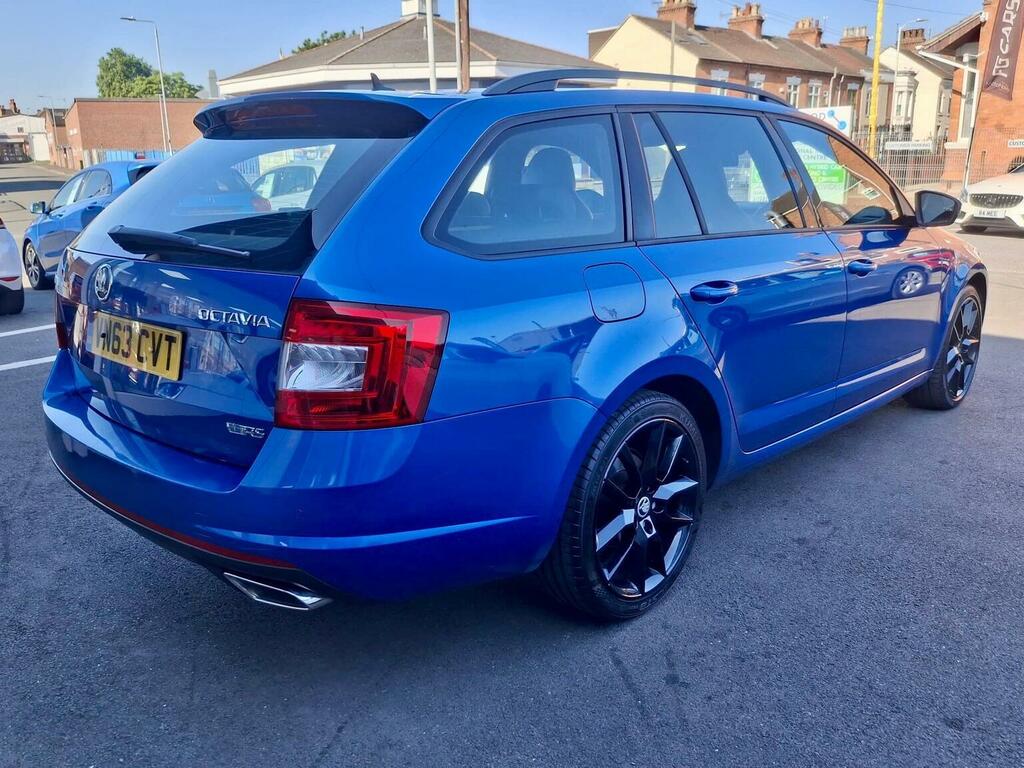 Skoda Octavia 2.0 Tdi Vrs Estate Euro 5 S S Blue #10