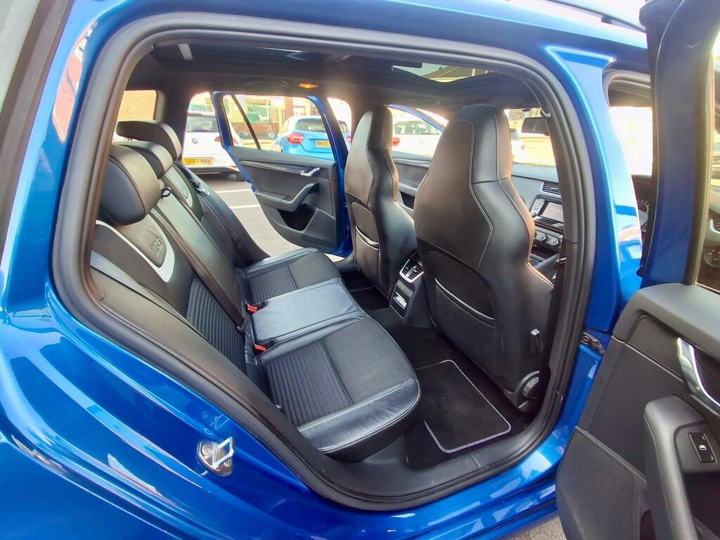 Skoda Octavia 2.0 Tdi Vrs Estate Euro 5 S S Blue #13