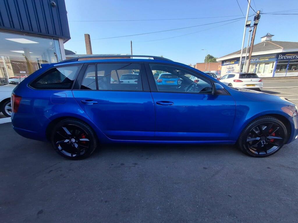 Skoda Octavia 2.0 Tdi Vrs Estate Euro 5 S S Blue #9
