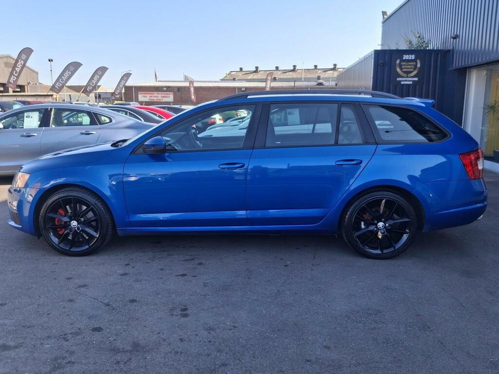Skoda Octavia 2.0 Tdi Vrs Estate Euro 5 S S Blue #8