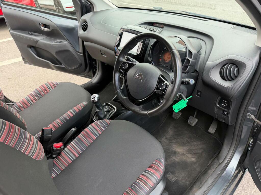 Citroen C1 Hatchback 1.0 Vti Flair Euro 6 201868 HY68NNU Grey #3