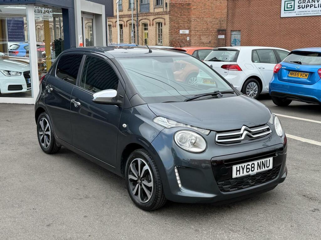 Citroen C1 Hatchback 1.0 Vti Flair Euro 6 201868 HY68NNU Grey #4