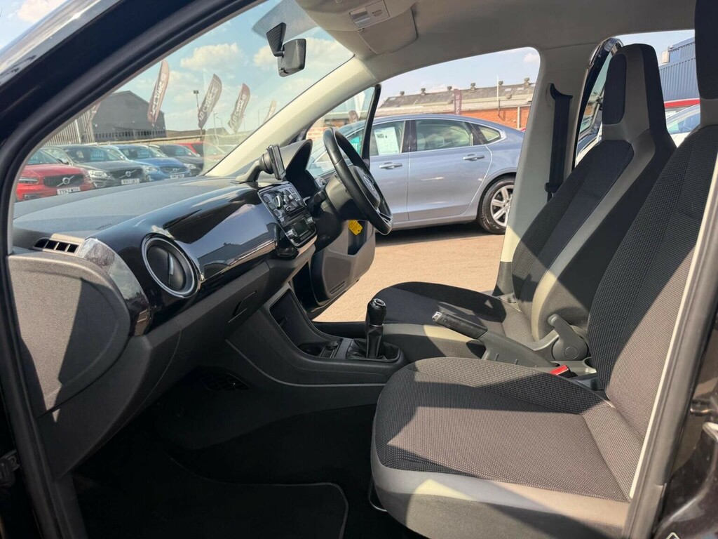Volkswagen Up 1.0 Club Up 3X Services, Sat Nav 20 Road Tax Black #10