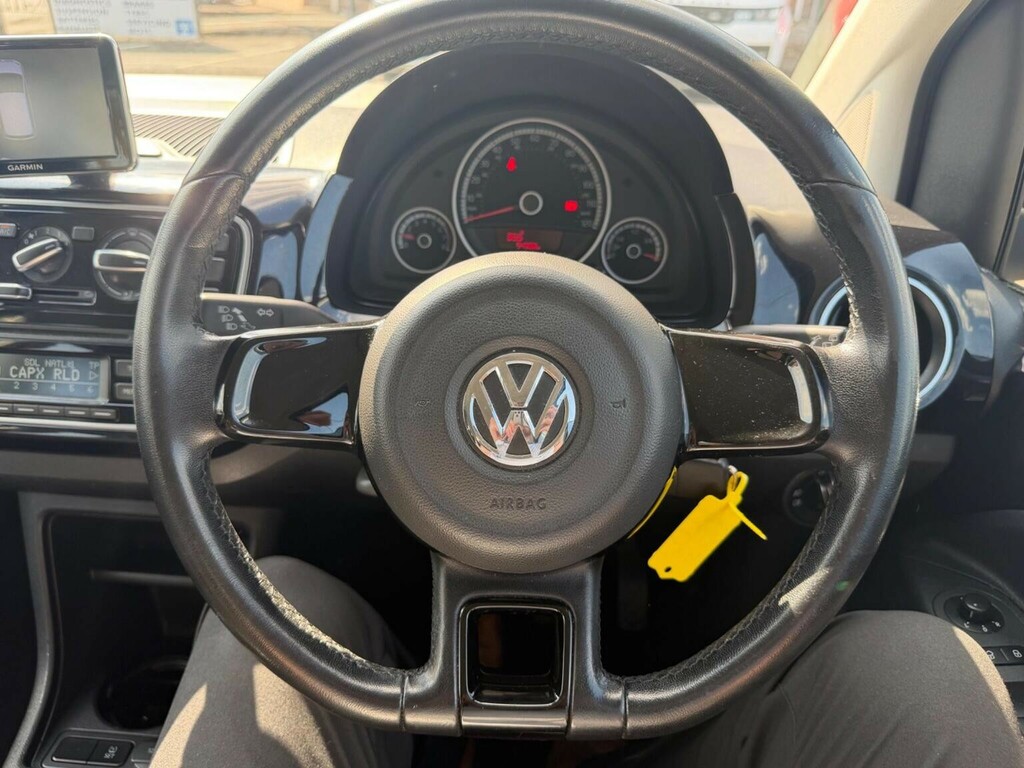 Volkswagen Up 1.0 Club Up 3X Services, Sat Nav 20 Road Tax Black #17