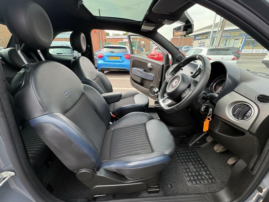 Fiat 500 Hatchback 1.2 Rock Star Euro 6 Ss 201969 PF69VDN Grey #3