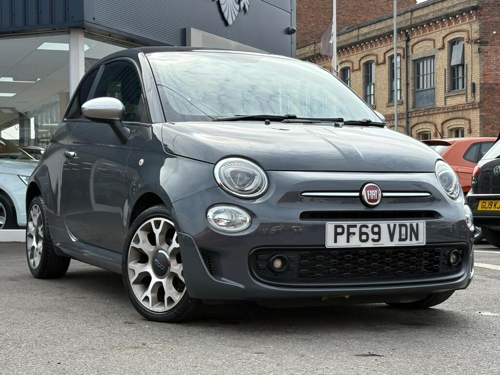 Fiat 500 Hatchback 1.2 Rock Star Euro 6 Ss 201969 Grey