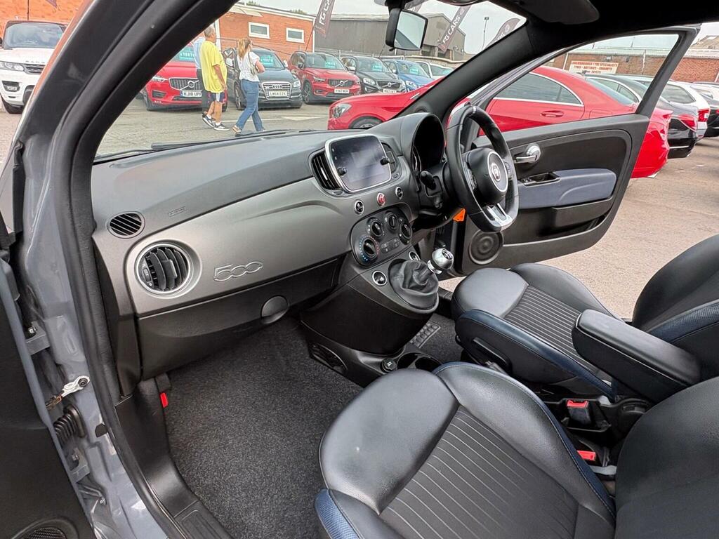 Fiat 500 Hatchback 1.2 Rock Star Euro 6 Ss 201969 PF69VDN Grey #4