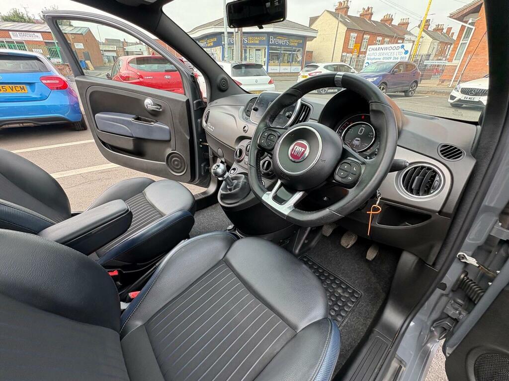 Fiat 500 Hatchback 1.2 Rock Star Euro 6 Ss 201969 PF69VDN Grey #2