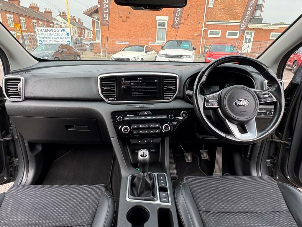 Kia Sportage Suv 1.6 Gdi Edition 25 Euro 6 Ss 201868 PK68OBZ Grey #2