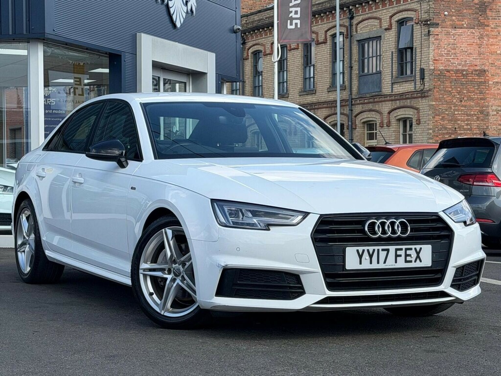 Audi A4 Saloon 2.0 Tdi Ultra S Line Euro 6 Ss 2017 White