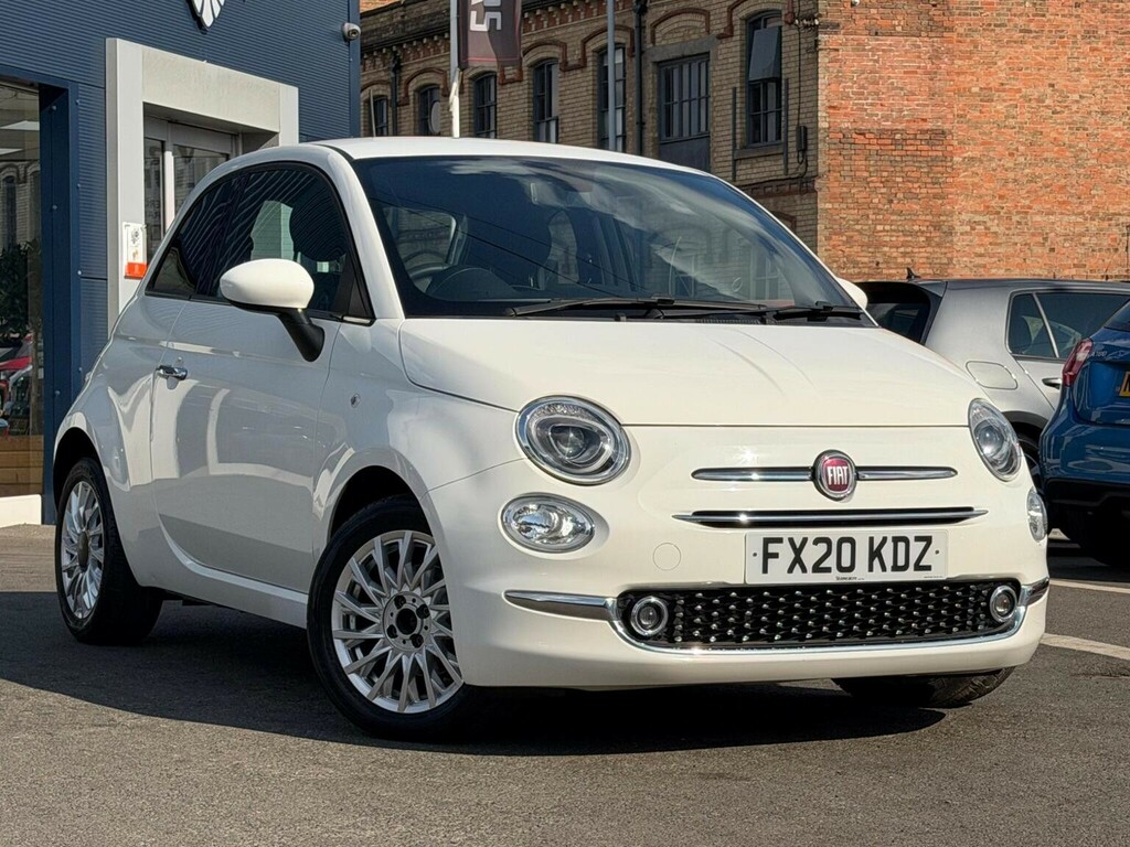 Fiat 500 Hatchback 1.2 Lounge Euro 6 Ss 202020 White