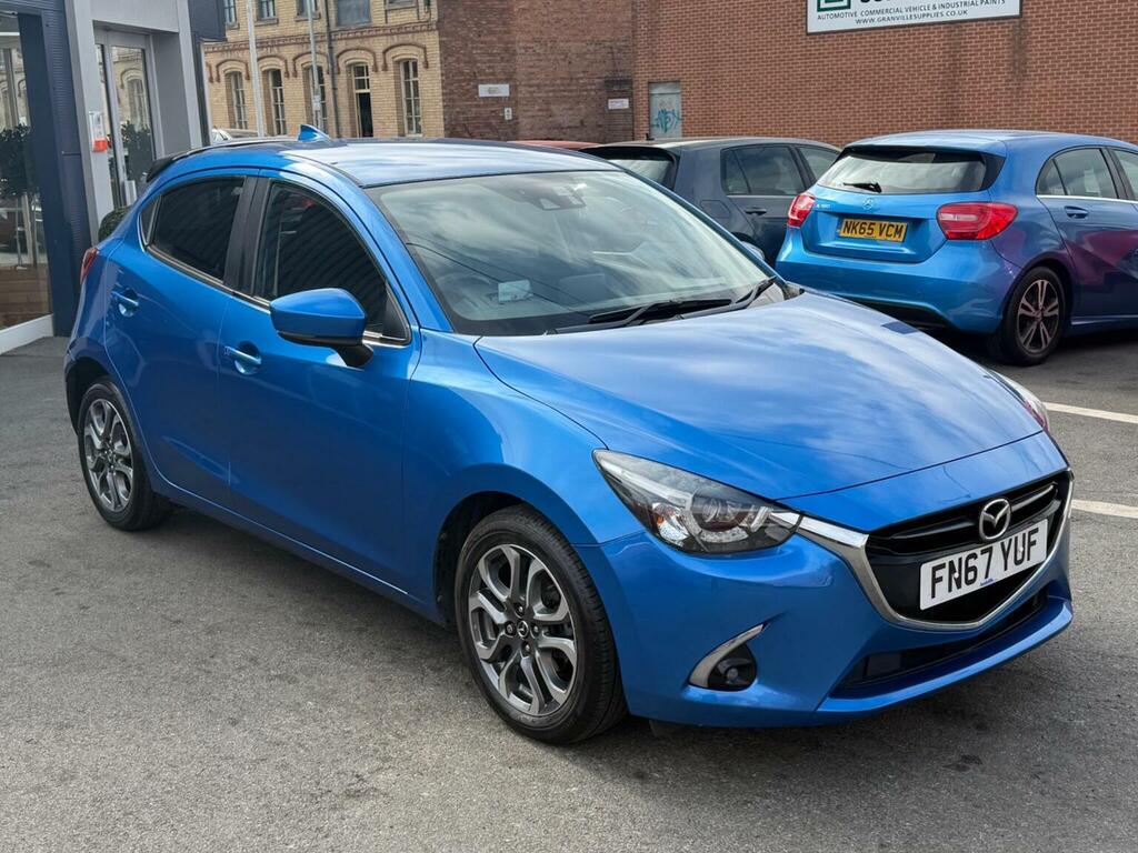 Mazda 2 Hatchback 1.5 Skyactiv-g Gt Sport Euro 6 Ss FN67YUF Blue #4