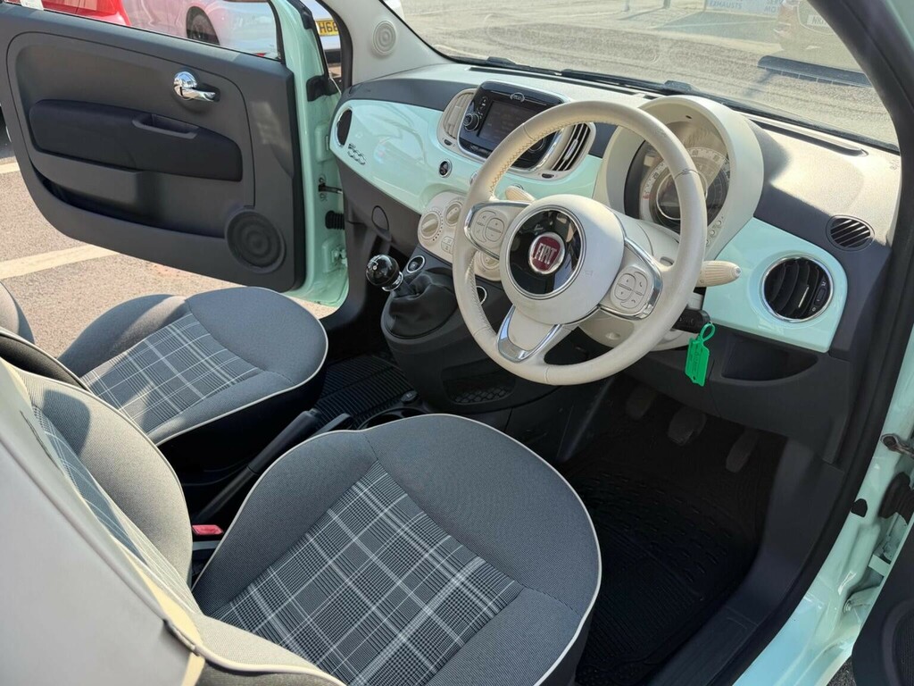 Fiat 500 1.2 Lounge Euro 6 Ss Green #3
