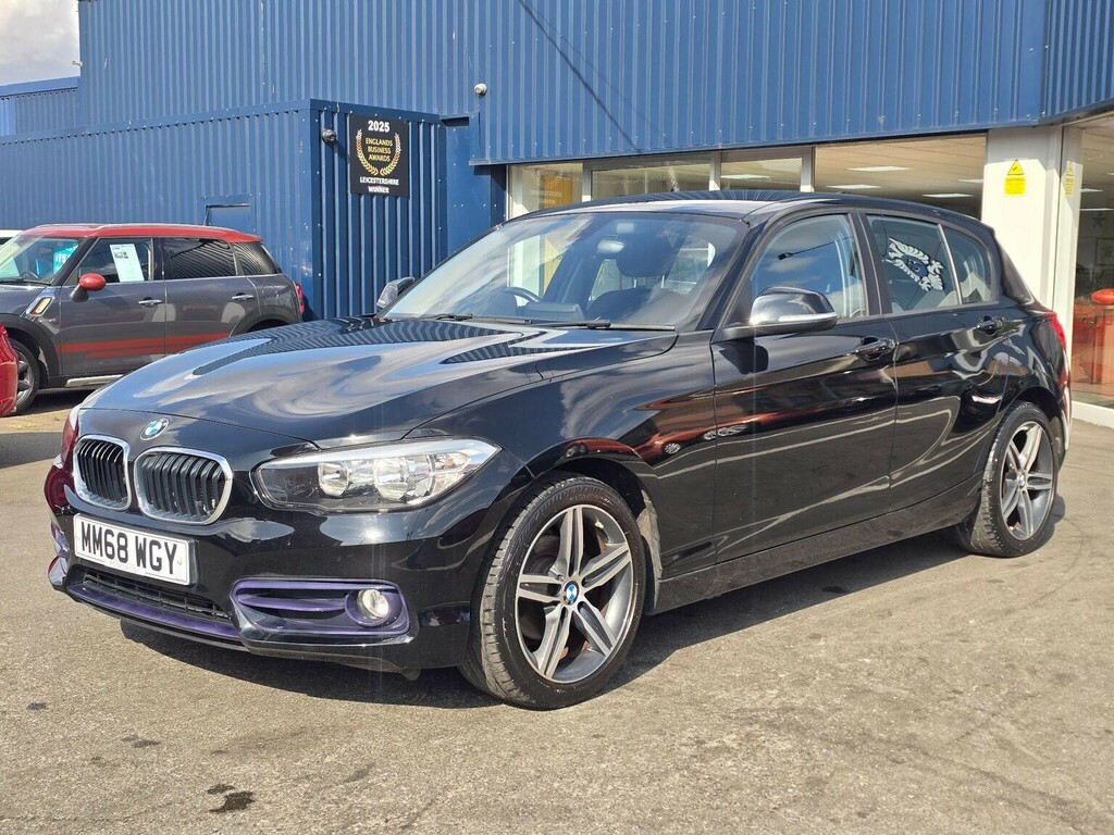 BMW 1 Series 1.5 118I Sport Euro 6 Ss Black #6