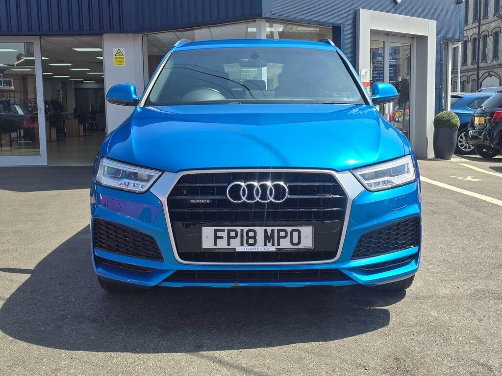 Audi Q3 Suv 2.0 Tdi S Line Edition S Tronic Quattro Euro 6 FP18MPO Blue #5