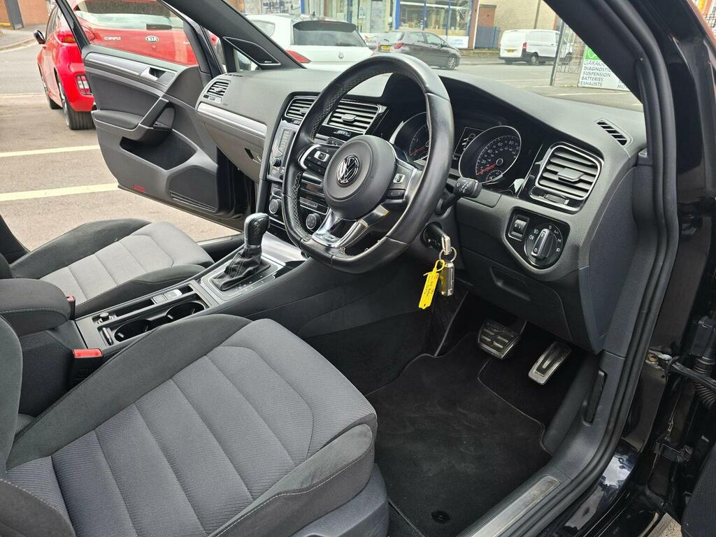 Volkswagen Golf 2.0 Tdi Bluemotion Tech R-line Dsg Euro 6 Ss Black #3