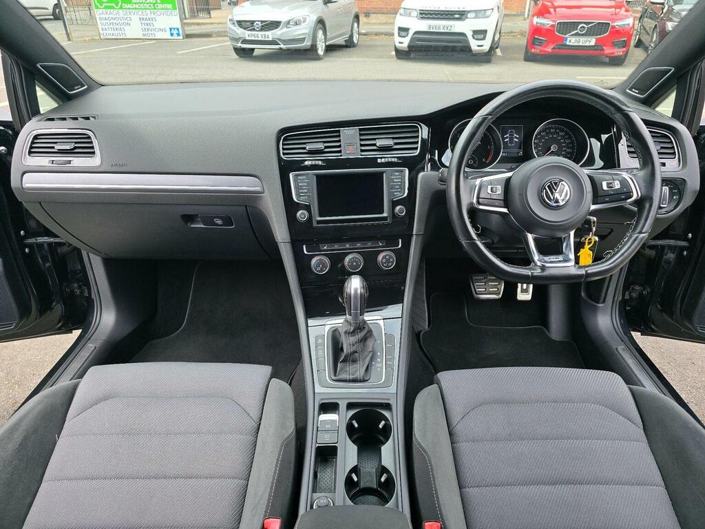 Volkswagen Golf 2.0 Tdi Bluemotion Tech R-line Dsg Euro 6 Ss Black #2