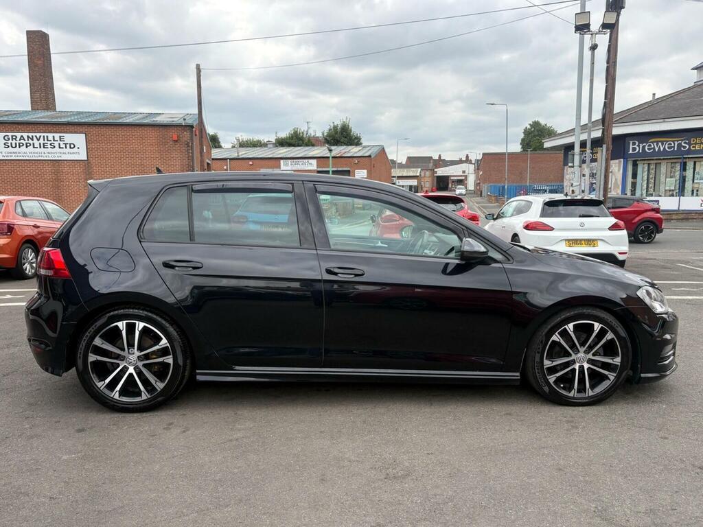 Volkswagen Golf 2.0 Tdi Bluemotion Tech R-line Dsg Euro 6 Ss Black #6