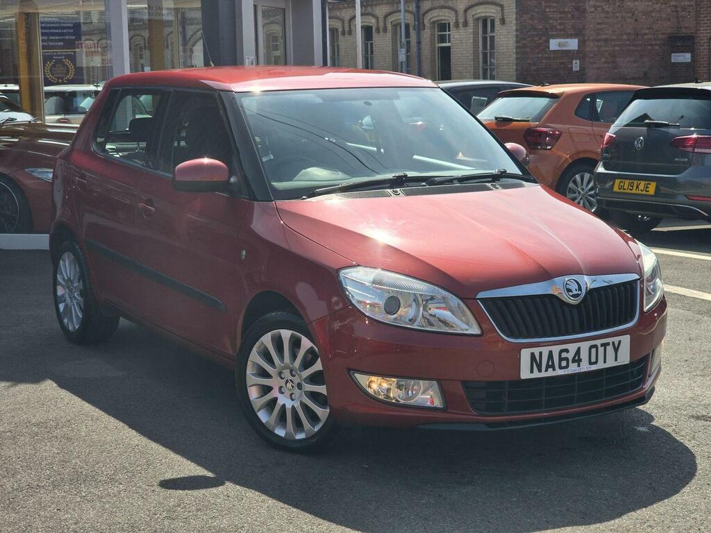 Skoda Fabia 1.2 Tsi Elegance Euro 5 Red #4