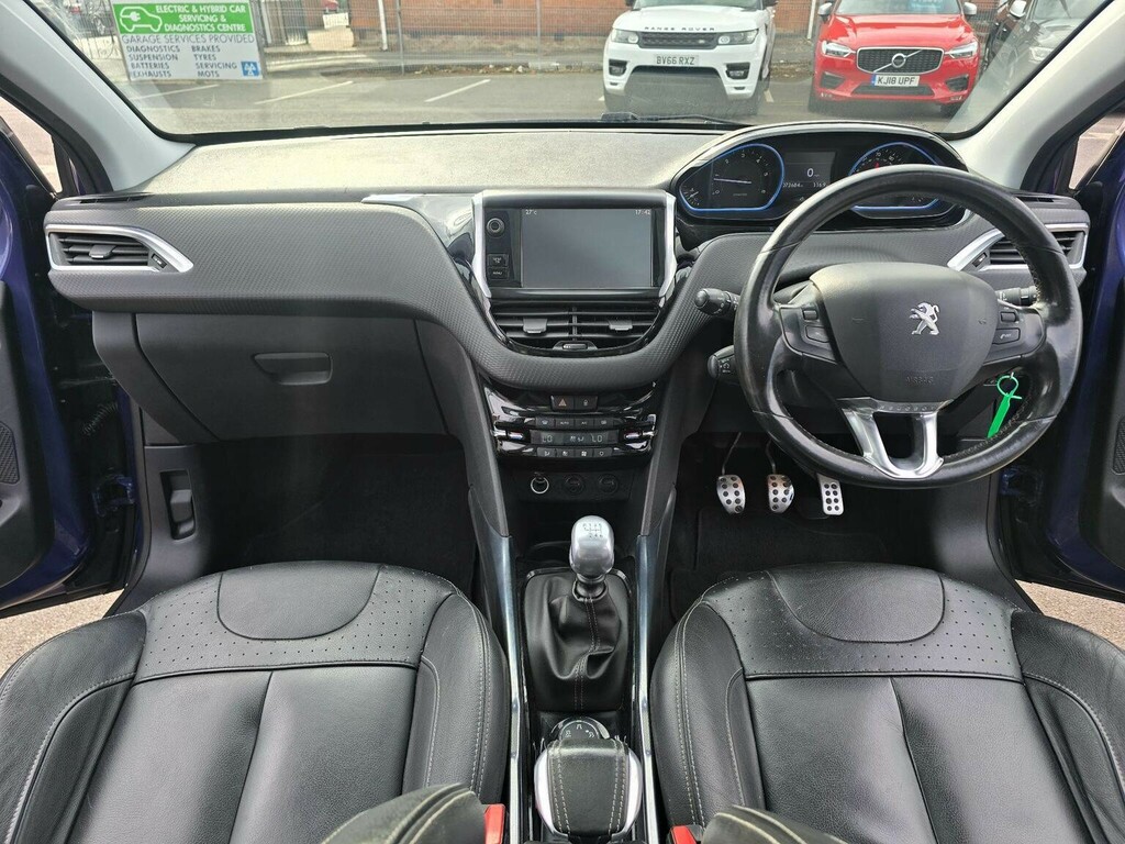 Peugeot 2008 1.6 E-hdi Feline Euro 5 Ss Mistral Blue #2