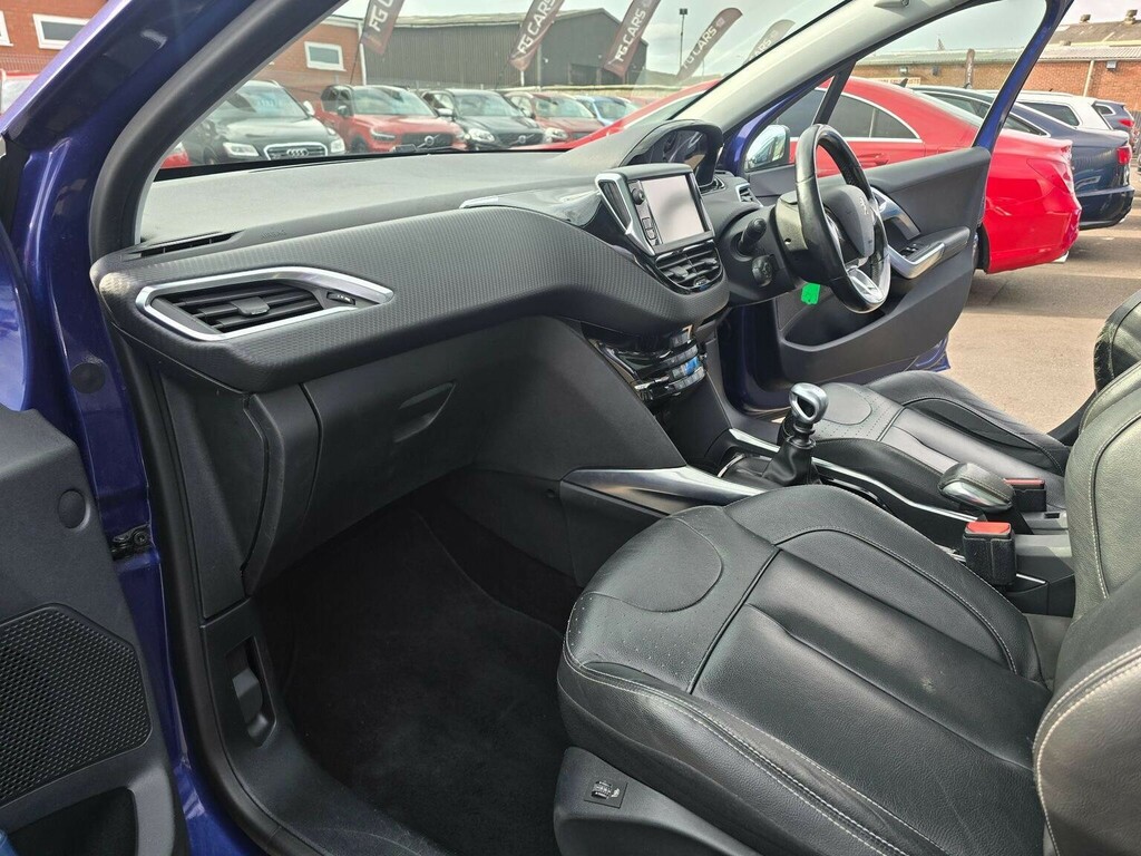 Peugeot 2008 1.6 E-hdi Feline Euro 5 Ss Mistral Blue #3
