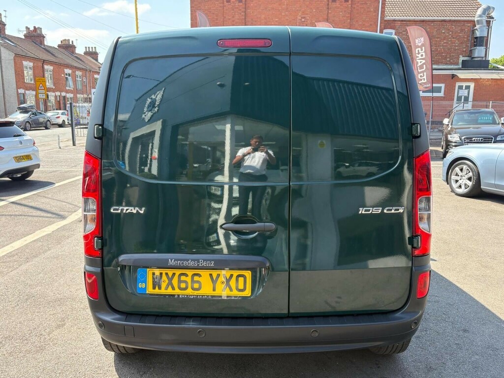 Mercedes-Benz CITAN Panel Van White #10