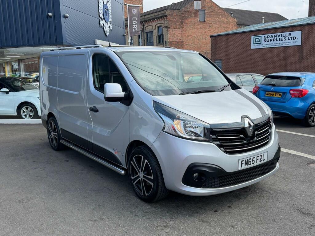 Renault Trafic Panel Van 1.6 Dci 27 Sport Swb Standard Roof Euro Silver #4