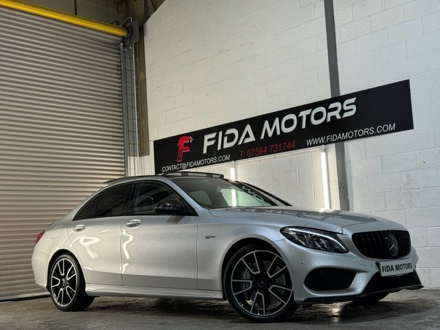 Mercedes-Benz C Class 2018 3.0 C43 V6 Amg Premium Plus Saloon Petr Silver