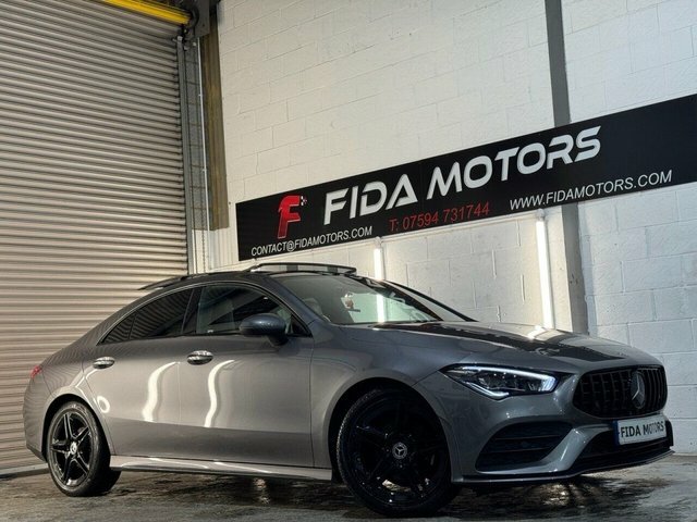 Mercedes-Benz CLA Class 2021 2.0 Cla220d Amg Line Premium Plus 2 Coupe 4 Grey