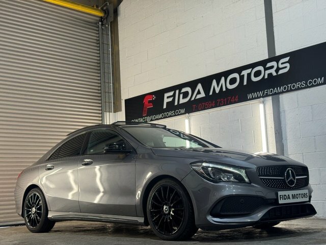 Mercedes-Benz CLA Class 2018 2.1 Cla220d Amg Line Night Edition Plus Cou KM68DBO Grey #4