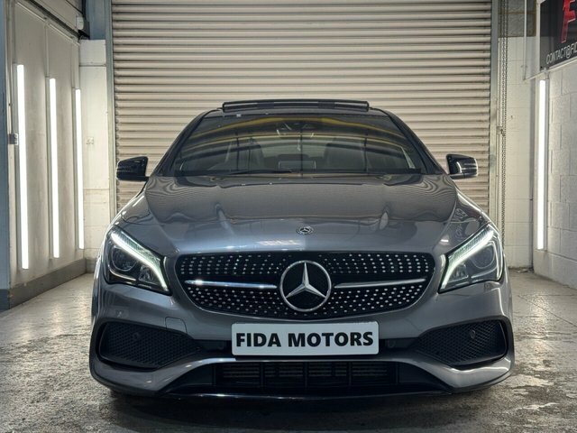 Mercedes-Benz CLA Class 2018 2.1 Cla220d Amg Line Night Edition Plus Cou KM68DBO Grey #2