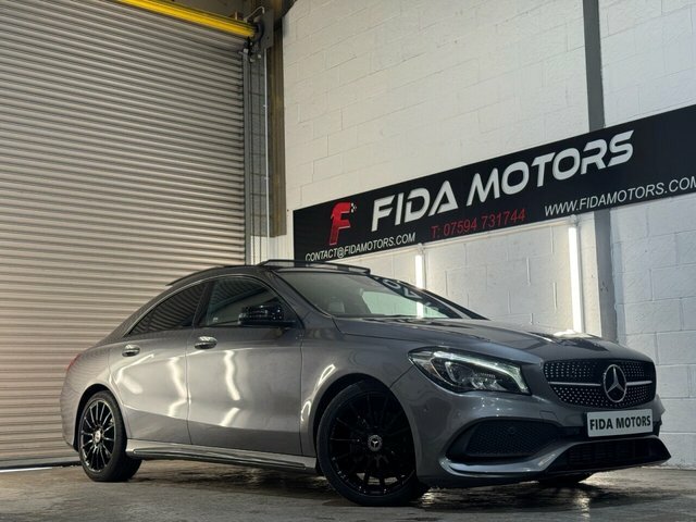 Mercedes-Benz CLA Class 2018 2.1 Cla220d Amg Line Night Edition Plus Cou Grey