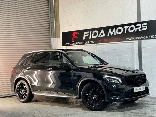 Mercedes-Benz GLC Class 2018 2.0 Glc250 Amg Line Premium Suv Black