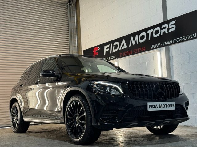 Mercedes-Benz GLC Class 2018 2.0 Glc250 Amg Line Premium Suv WV68YTO Black #2